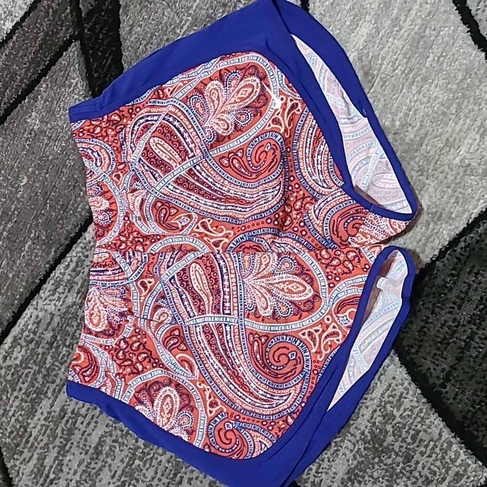 NIKE DRI-FIT PAISLEY DESIGN LINED MESH LOGO SHORTS PRICE FIRM